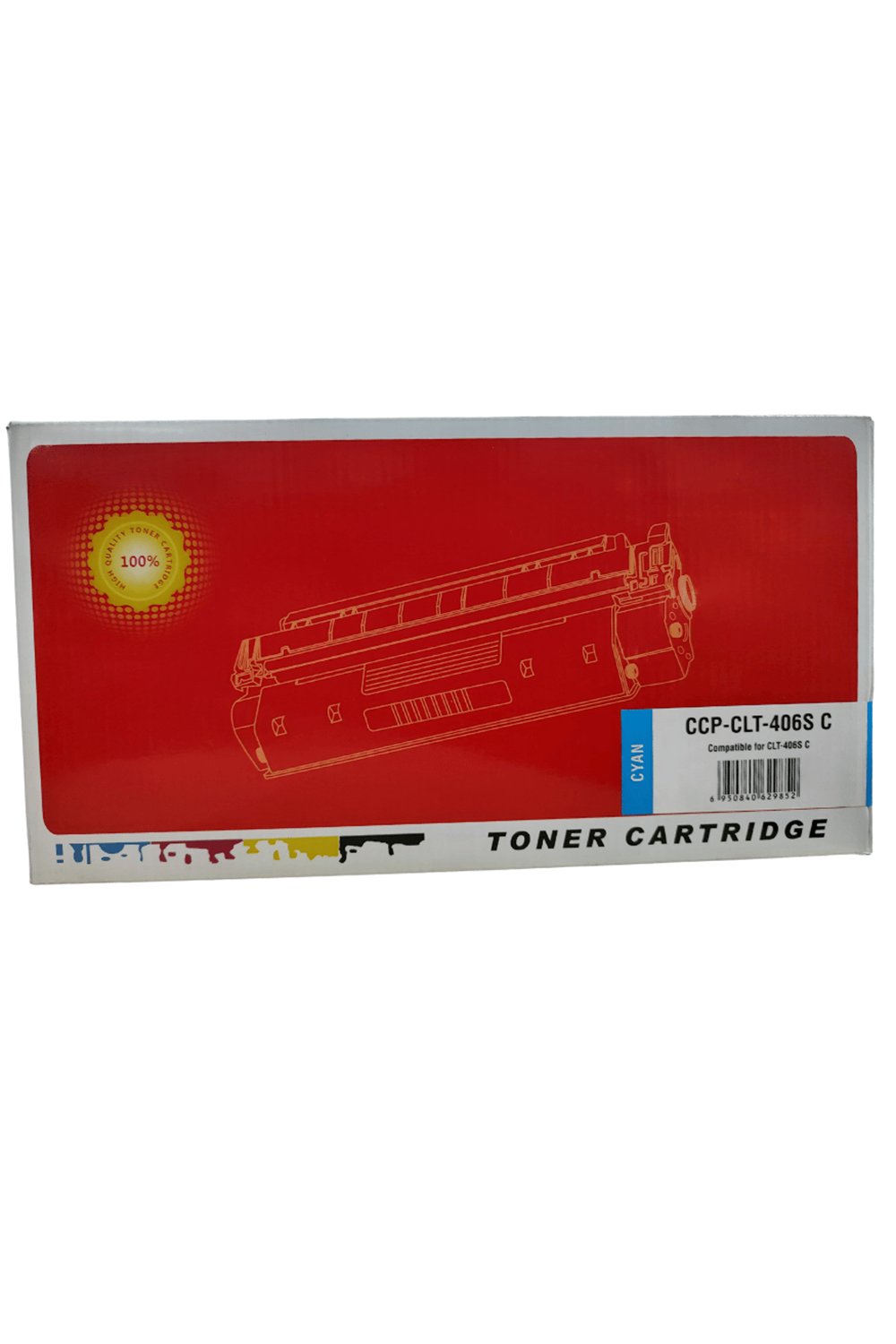 Star | İthal Samsung Ccp-clt-406s C Cyan Blue Muadil Toner ( Clp-360 / 362 / 363 / 364 / 365 / 365w / 367w / 368 ; Clx-3300/ 3302/ 3303/ 3303fw/ 3304/ 3305/ 3305w/ 3305fw/ 3305fn/ 3307fw )