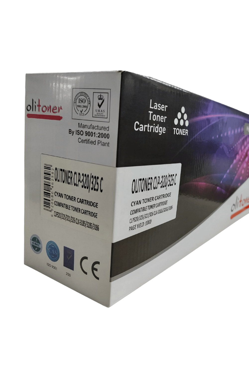 Olitoner | Clp320 - Clp325 C 1k Mavi Muadil Toner ( Uyumlu Modeller: Clp320 - Clp325 - Clp321 - Clp326 - Clx3185 - Clx3285 - Clx3186 )