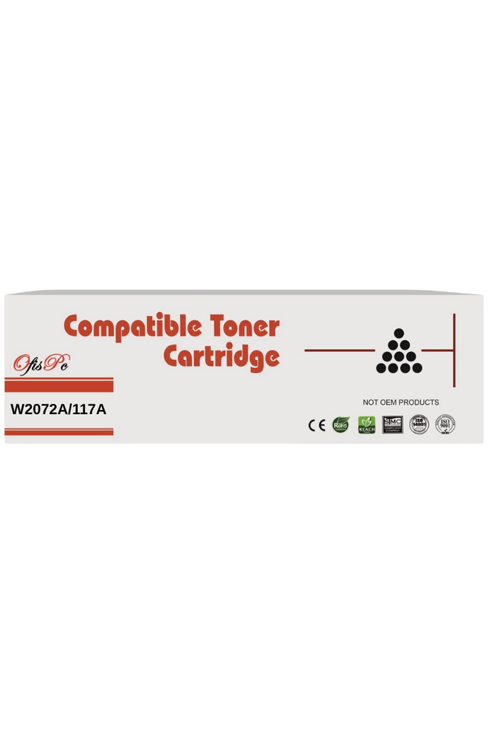 Ofispc | Hp 117a Y Sarı 700 Sayfa W2072a Çipsiz Muadil Toner (uyumlu Modeller: Mfp 179fnw - Mfp 178nw - 150nw)
