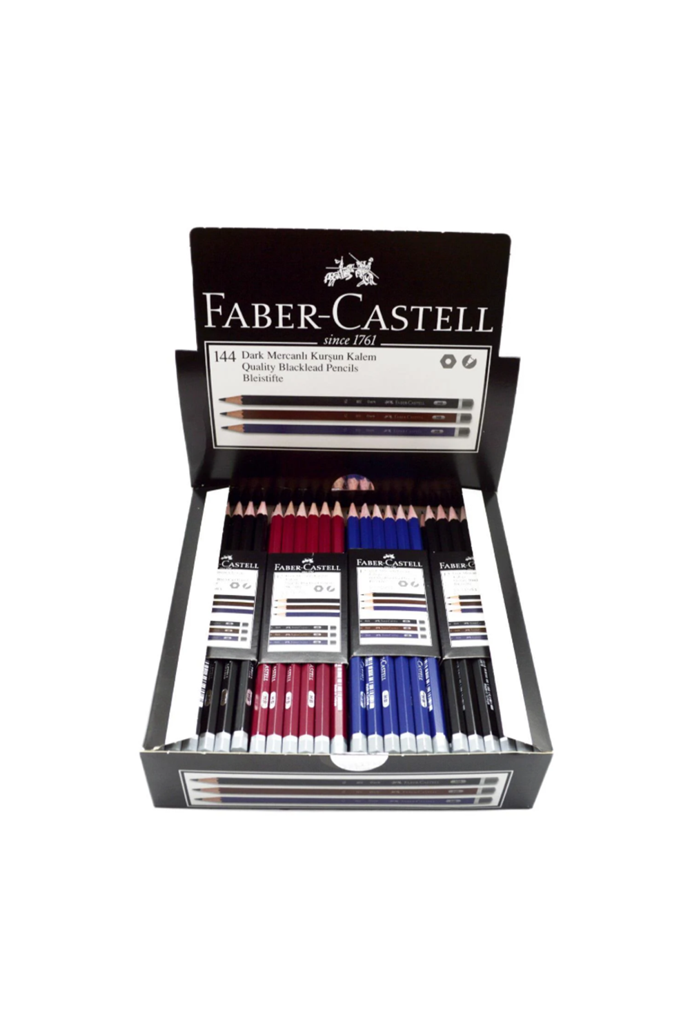 Faber Castell Kurşun Kalem Dark Mercanlı Hb Bandrollü | 1 Pcs