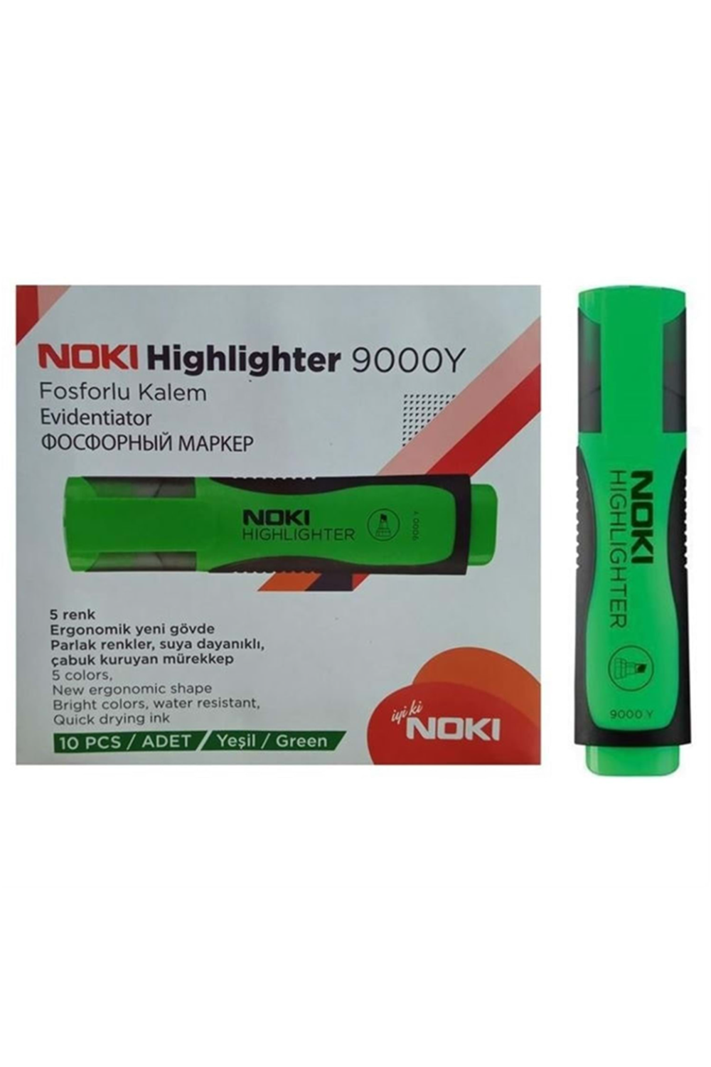 Noki Yeşil Fosforlu Kalem | 9000y