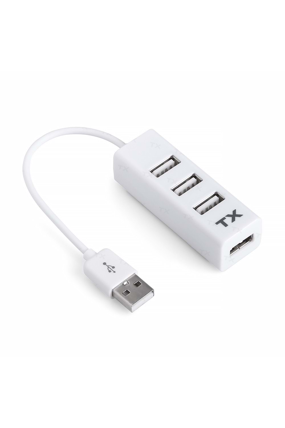 Tx Acusb24w 4port Usb Çoğaltıcı Hub Beyaz 2.0 480mbps (0,11cm Kablo Uzunluğu)