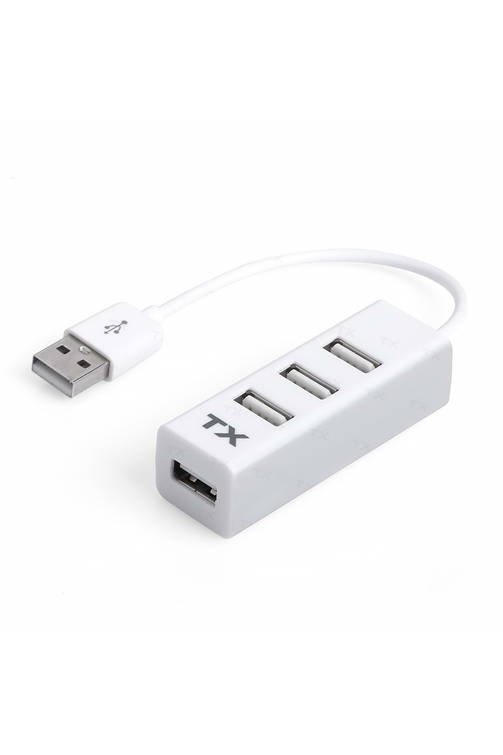 Tx Acusb24w 4port Usb Çoğaltıcı Hub Beyaz 2.0 480mbps (0,11cm Kablo Uzunluğu)