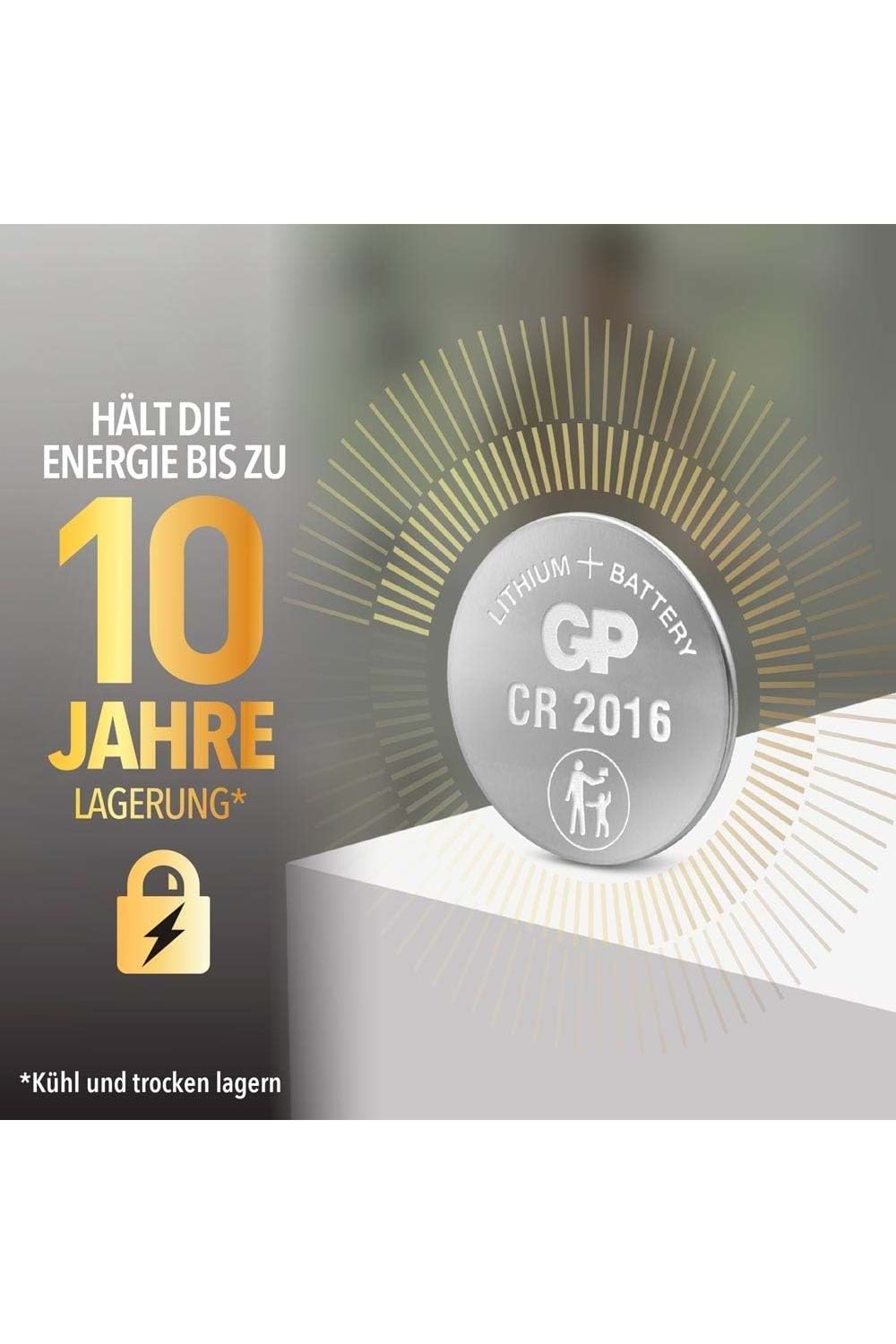 Gp Cr2016 Lityum Düğme Pil 3v | 2caı20