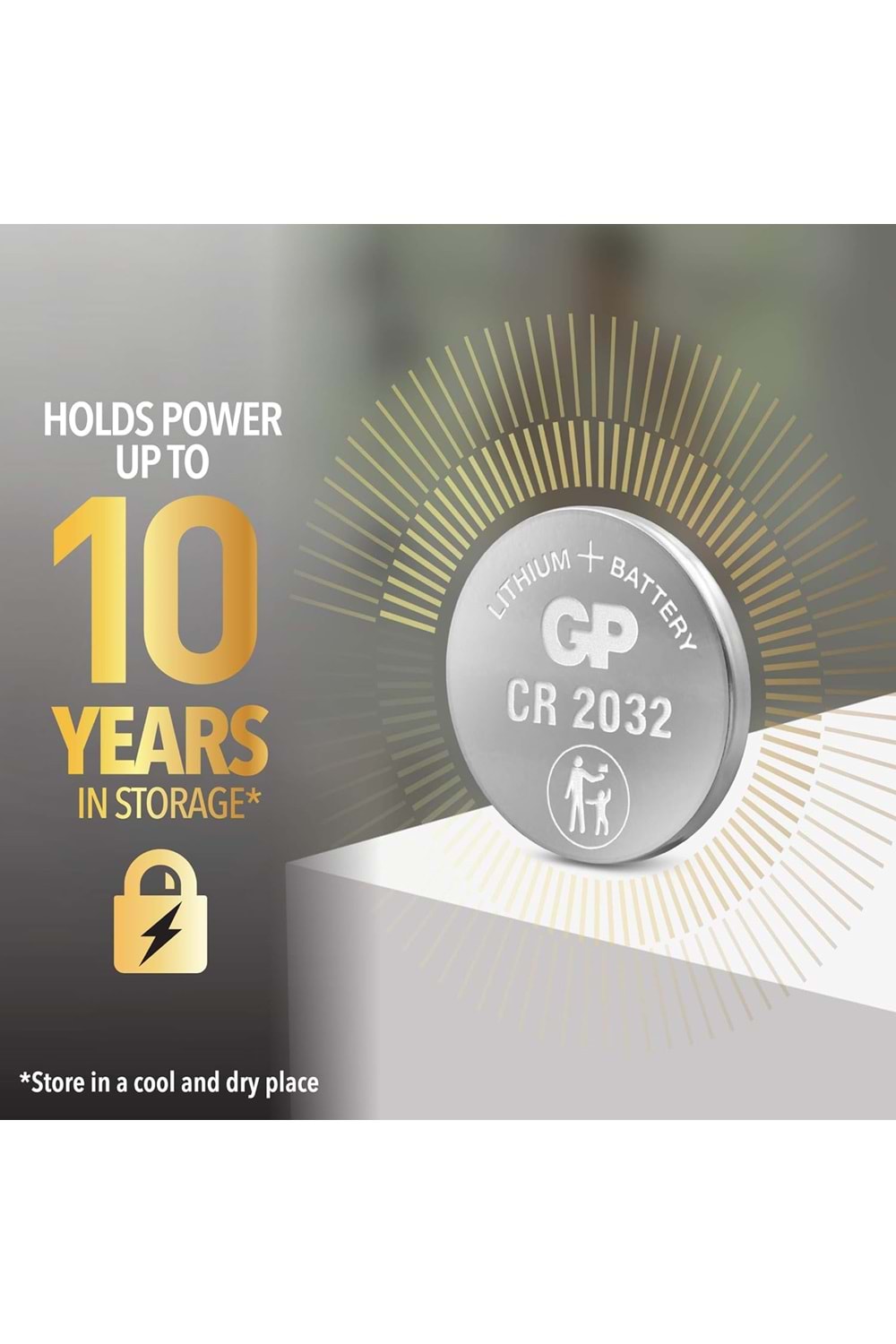 Gp Cr2032 3v Lityum Düğme Pil | 2caı20