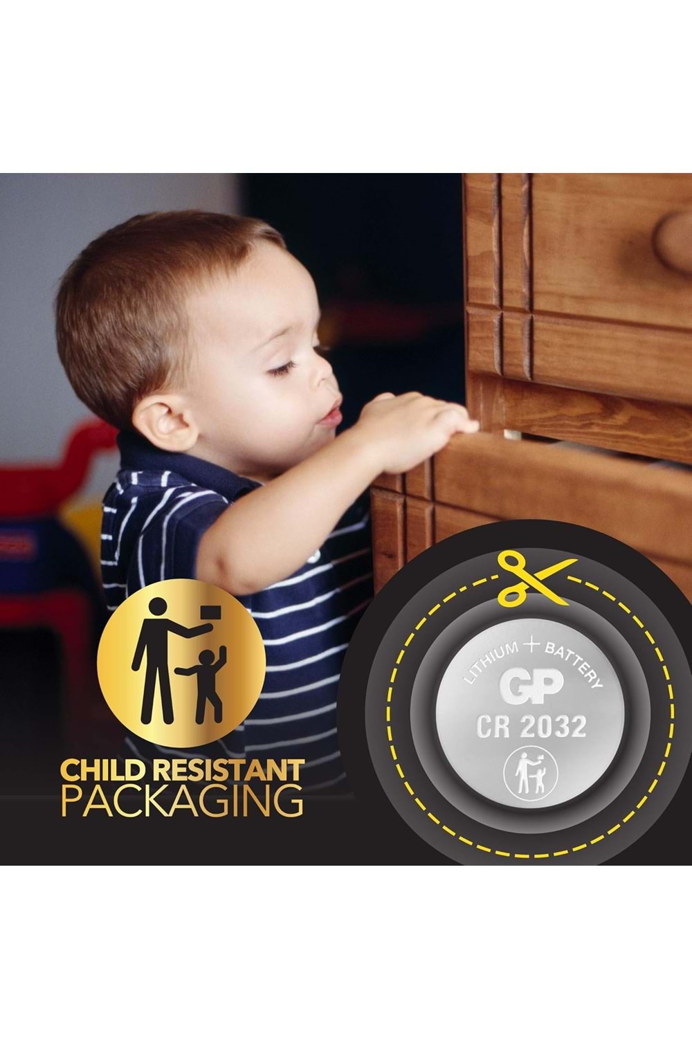 Gp Cr2032 3v Lityum Düğme Pil | 2caı20