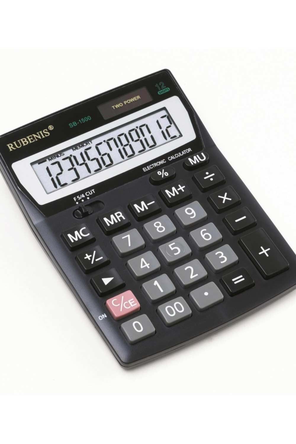 Rubenis Hesap Makinesi Masa Üstü 12 Hane Sb-1500