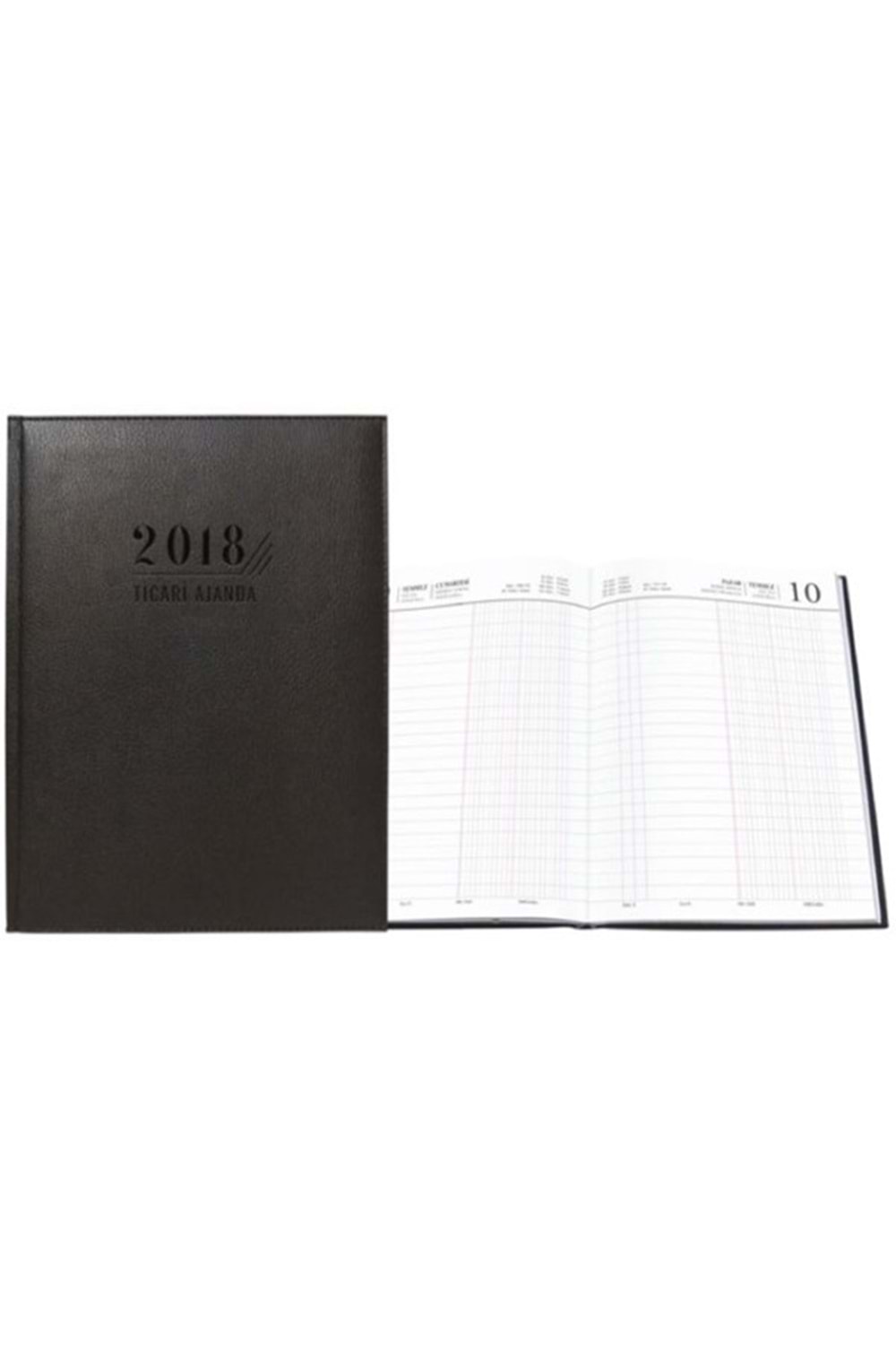 Liz 2026 Ticari Ajanda Thermo Deri 17x24 | Aj720
