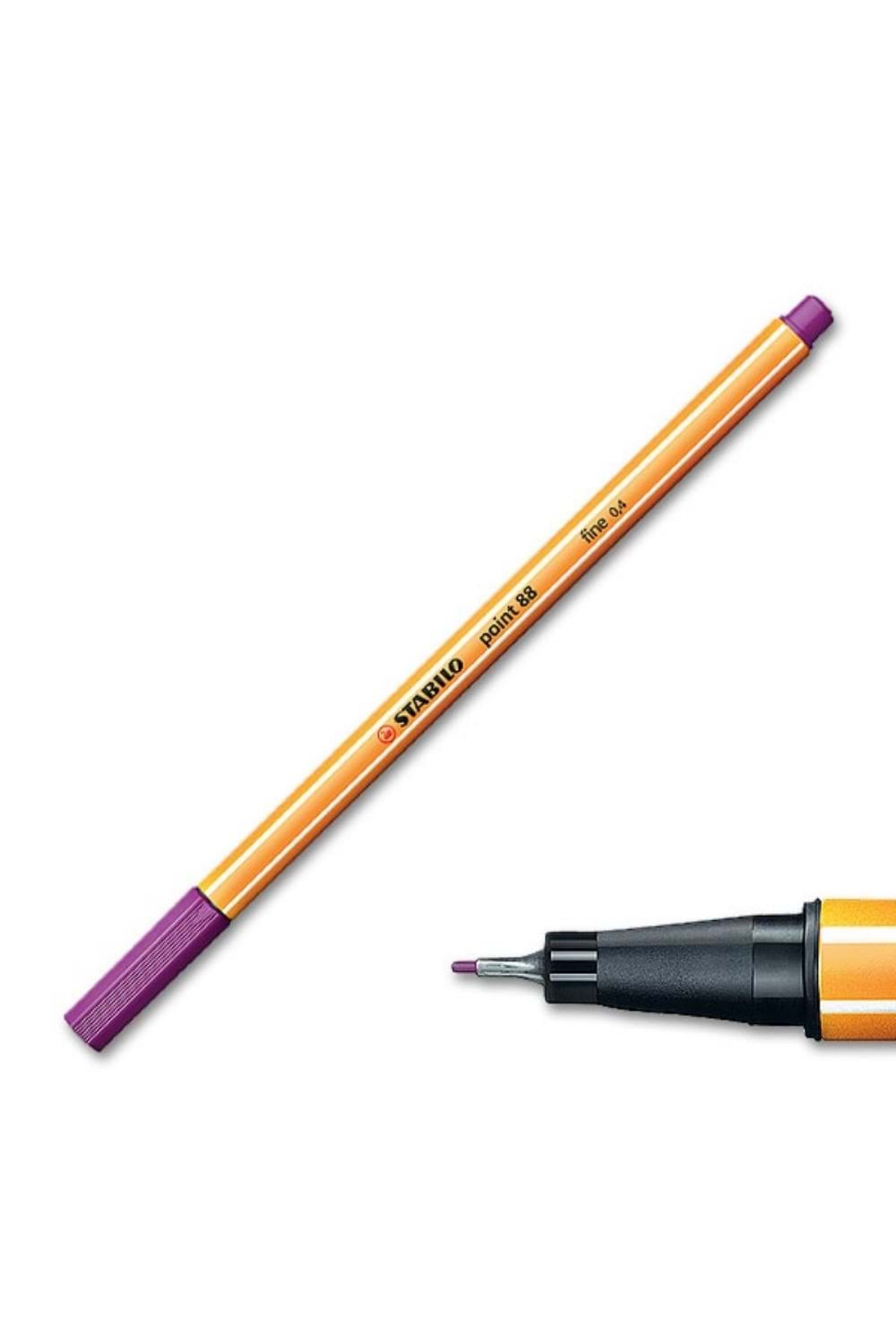 Stabilo Lila Keçe Uçlu İnce Kalem 88 Point 0.4 Mm 88/58