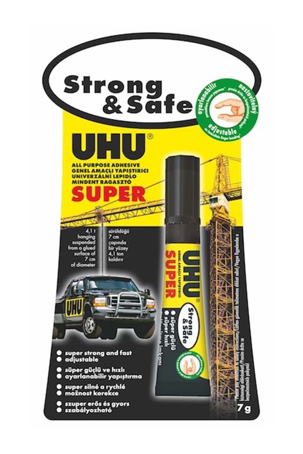 Uhu Süper Strong Safe Japon Yapıştırıcı 7 Gr.