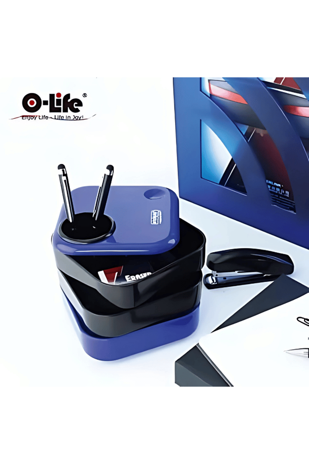 Q-life Döner Sistemli Organizer Kalemlik | S-886e