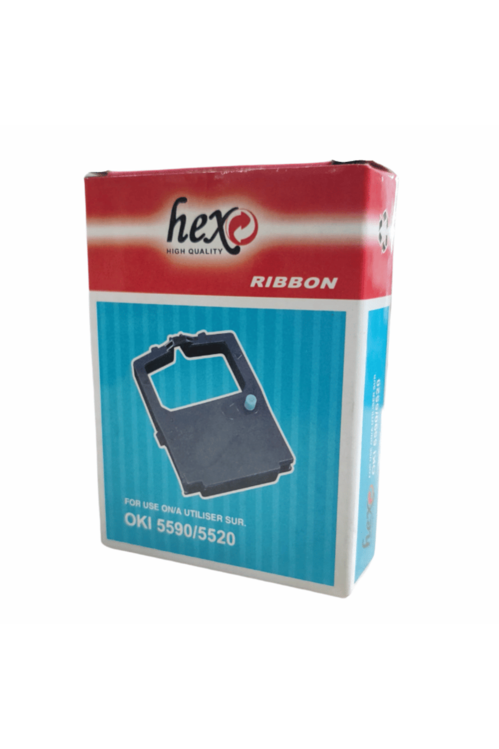 Hex Oki Ml-5520, Ml-5521, Ml-5590, Ml-5591 Siyah Muadil Şerit Kartuşu