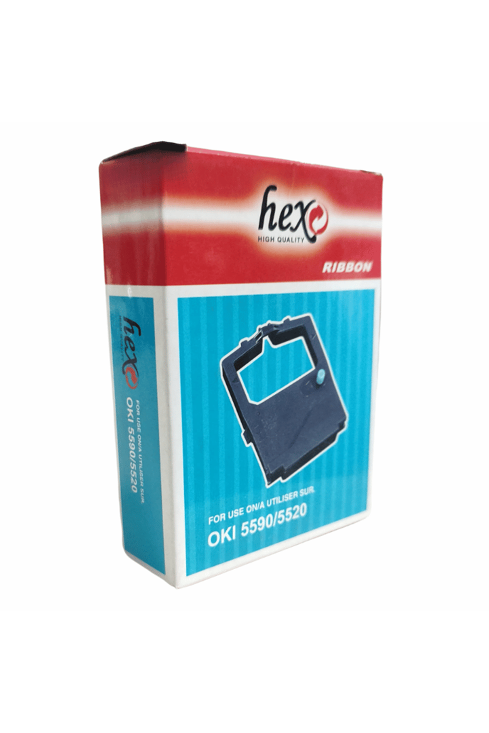 Hex Oki Ml-5520, Ml-5521, Ml-5590, Ml-5591 Siyah Muadil Şerit Kartuşu