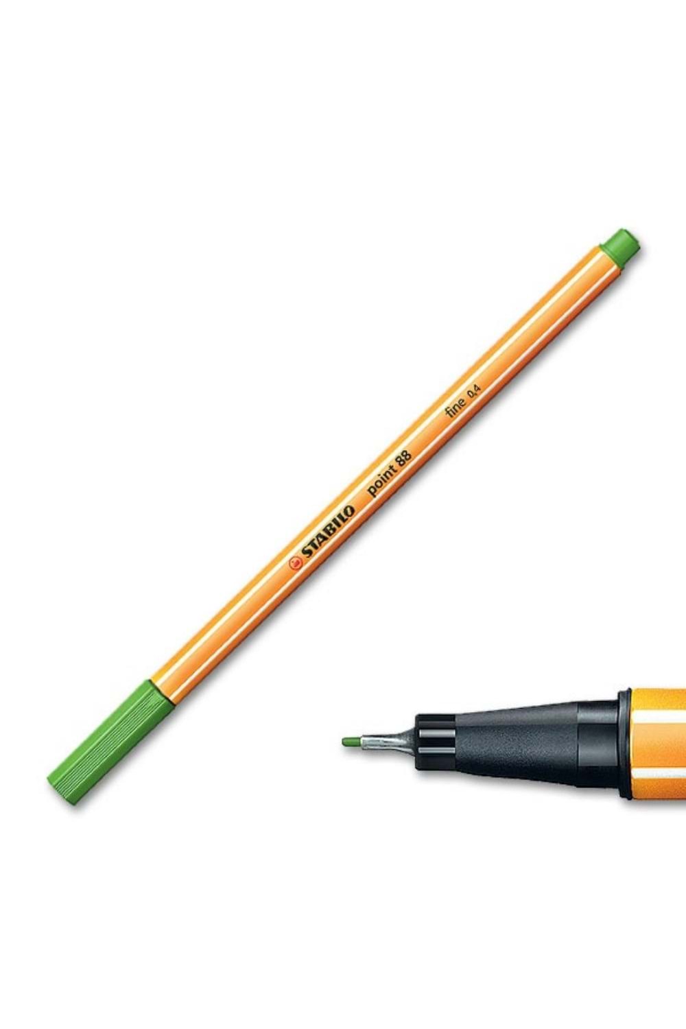 Stabilo Keçe Uçlu İnce Kalem 88 Point 0.4 Mm Yaprak Yeşili 88/43