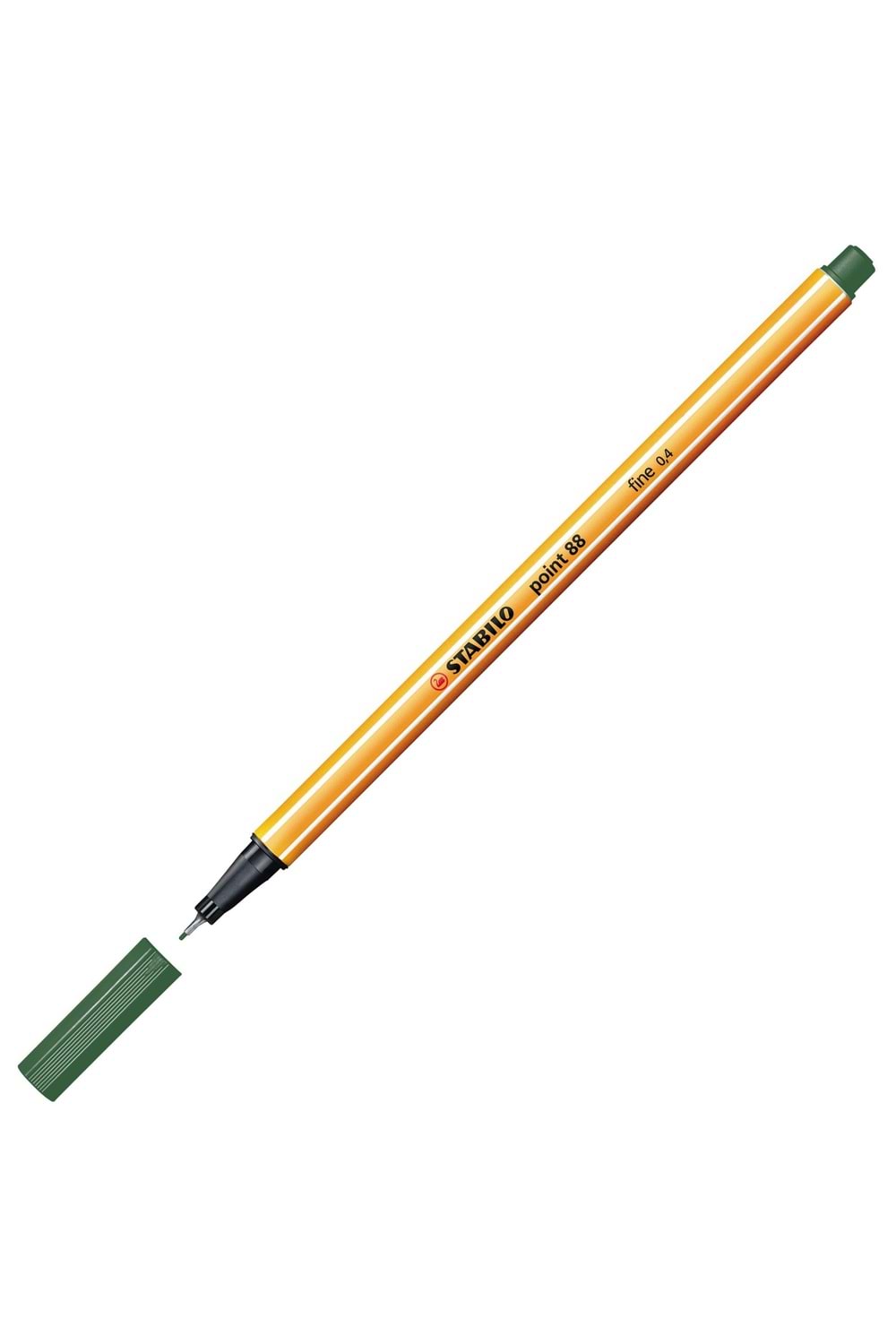 Stabilo Zeytin Yeşili Keçe Uçlu İnce Kalem 88 Point 0.4 Mm 88/63