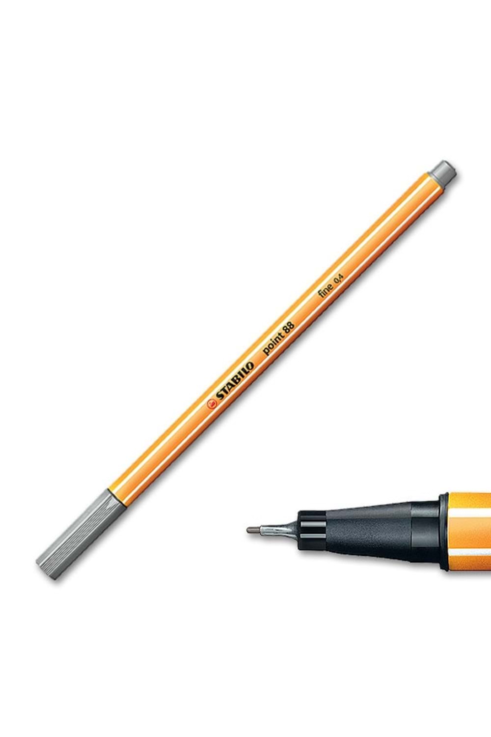 Stabilo Açık Gri Keçe Uçlu İnce Kalem 88 Point 0.4 Mm 88/89
