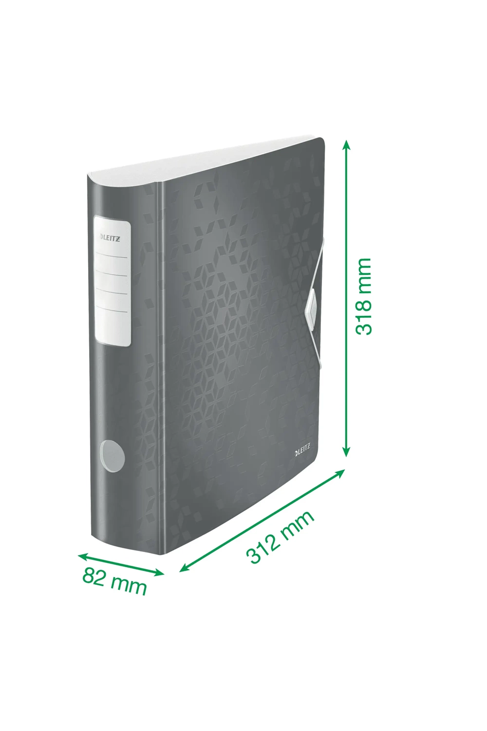 Leitz 1106 | Wow Active Plastik Klasör Geniş Metalik Mavi