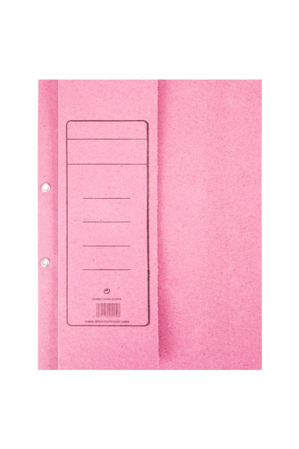 Alemdar Yarım Kapak Dosya Pembe Renkli