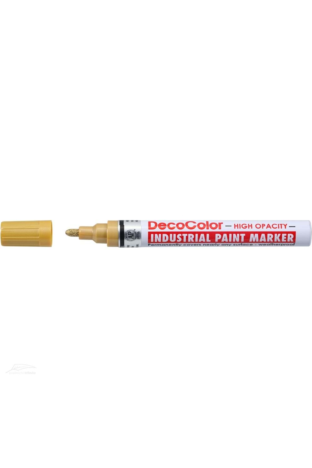 Marvy Industrial Paint Markör Gold - Suya Ve Isıya Dayanıklı