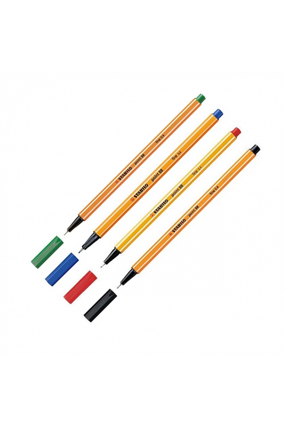 Stabilo Keçe Uçlu İnce Kalem 88 Point 0.4mm Siyah 88/46