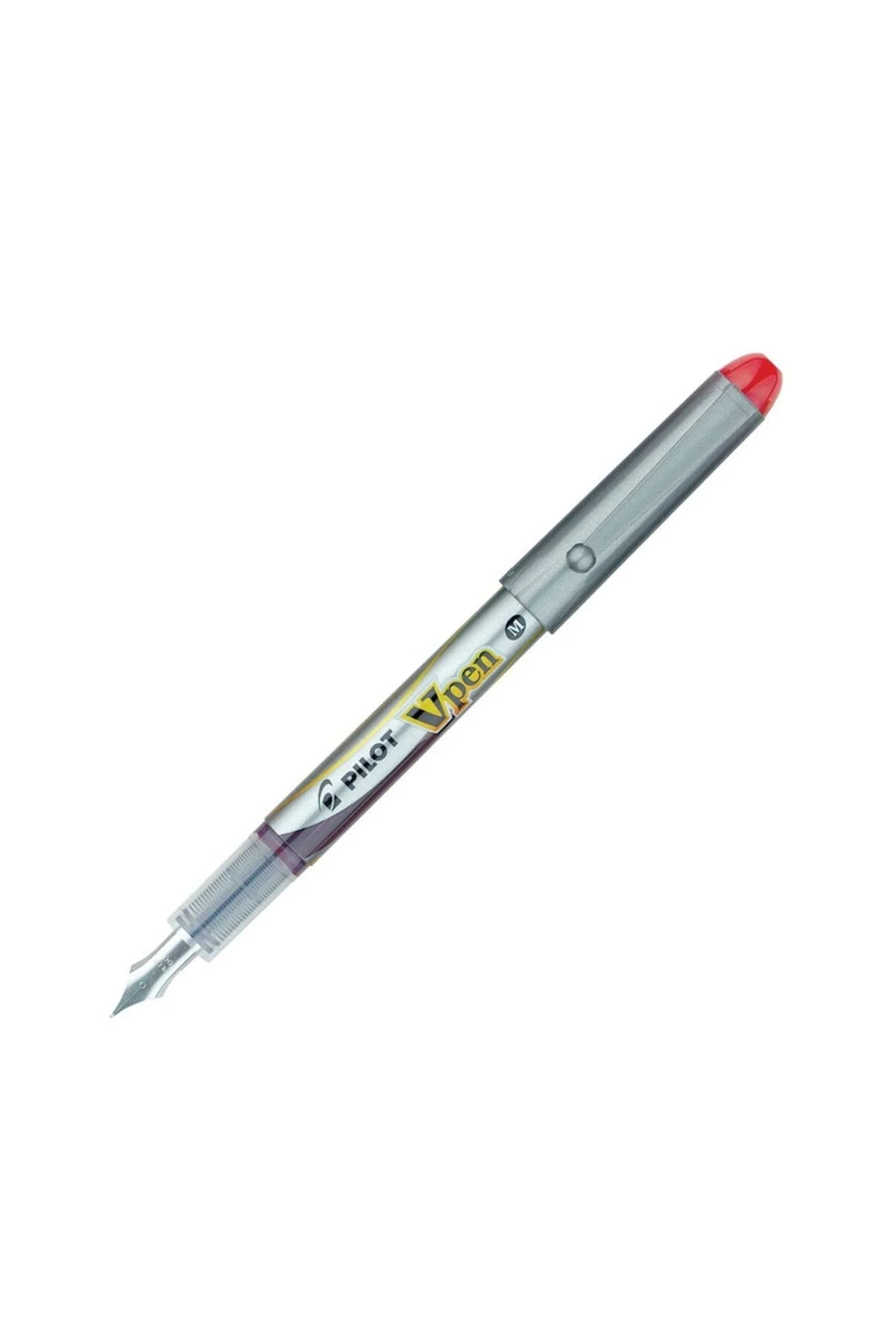 Pilot Dolma Kalem V-pen Silver Kırmızı | Svp-4m-r