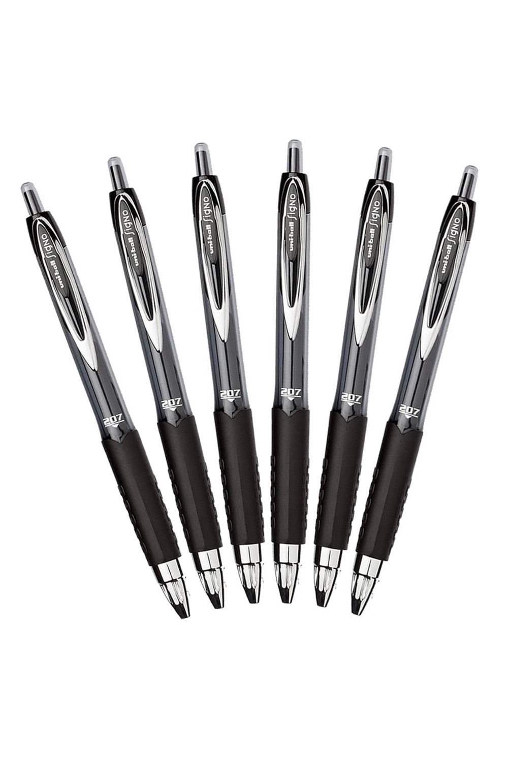 Uni-ball Roller Kalem Signo 207 Jel Bilye Uç Mekanik 0.7 Mm Siyah Umn-207