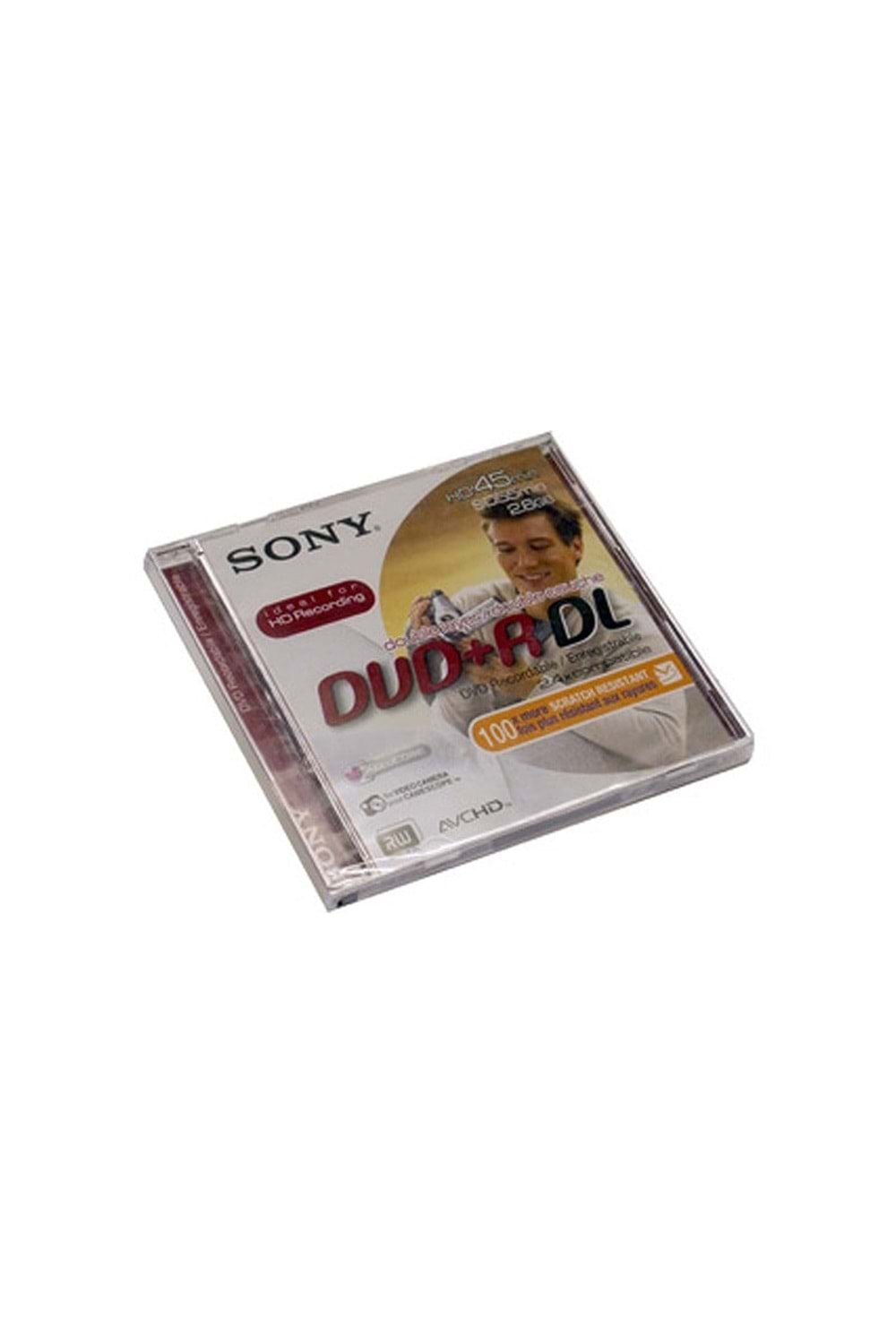 Sony Dvd+r Dl 2.6gb Kutulu Hd 45 Dakikalık