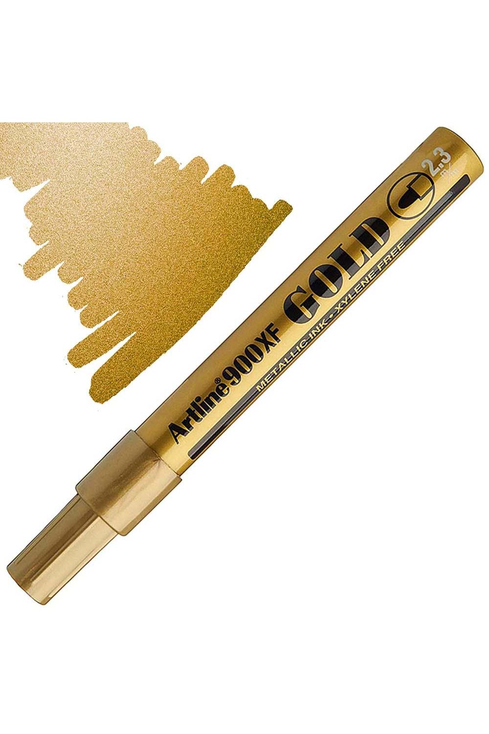 Artline Markör Yaldızlı Yuvarlak Uçlu 2.3 Mm Altın Ek-900xf