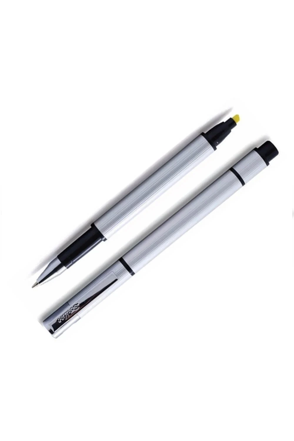 Scrikss Doppio Roller Fosforlu Kalem Siyah - Sarı