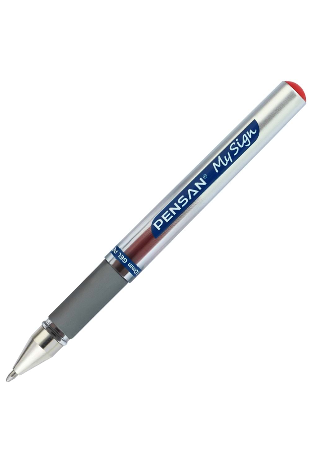 Pensan Roller Kalem My-sign Jel Bilye Uçlu İmza Kalemi 1.0 Mm Kırmızı | 6030