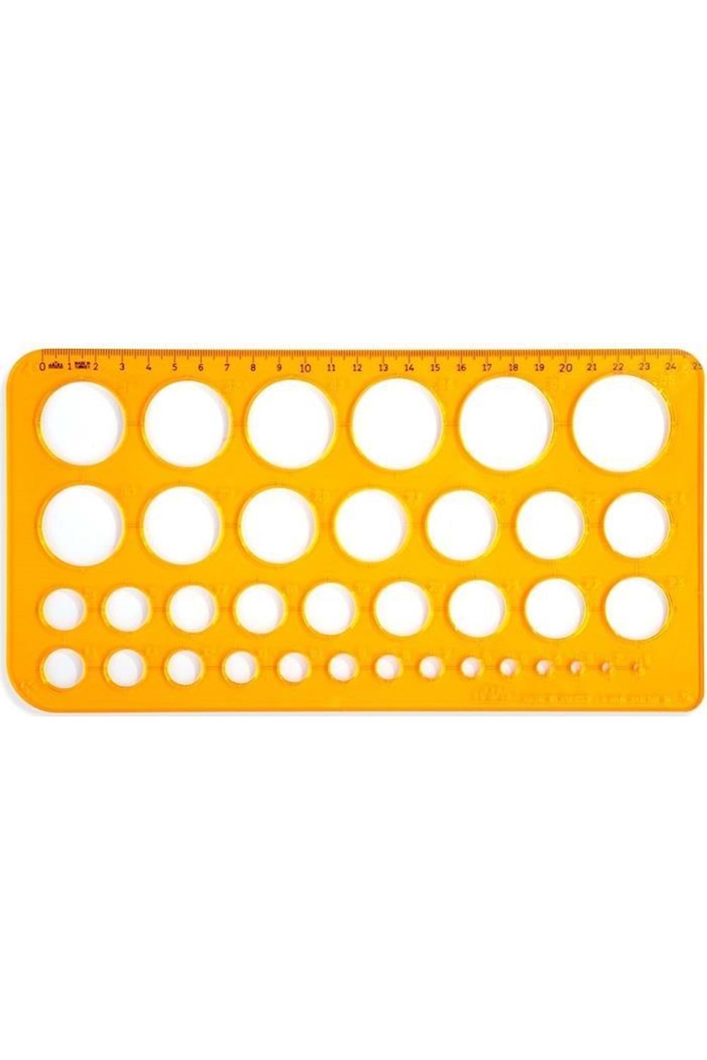 Hatas 2272 | Daire Şablonu 1-36 Mm Büyük