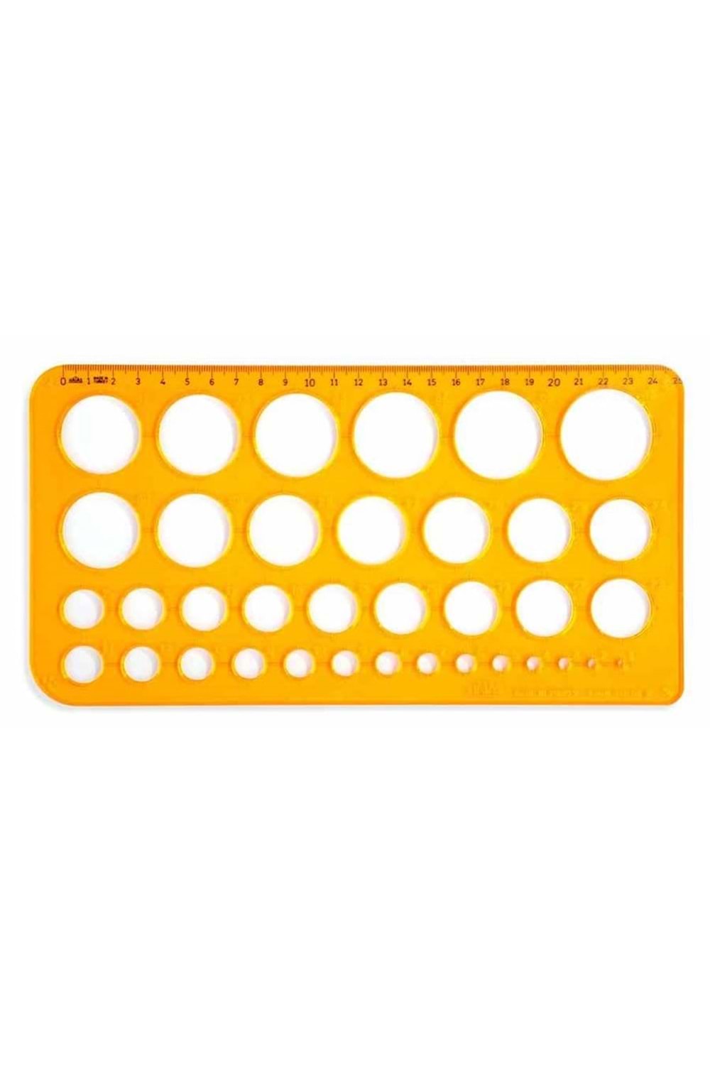 Hatas 2272 | Daire Şablonu 1-36 Mm Büyük