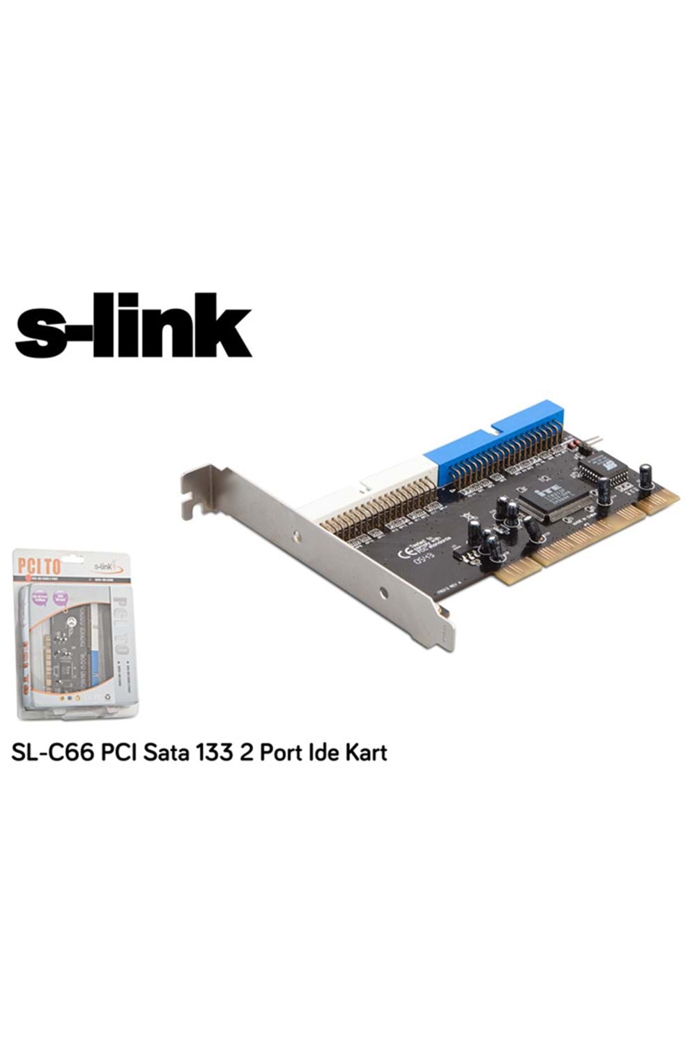 S-link Sl-c66 2 Port Ide Pcı Kontrol Kart