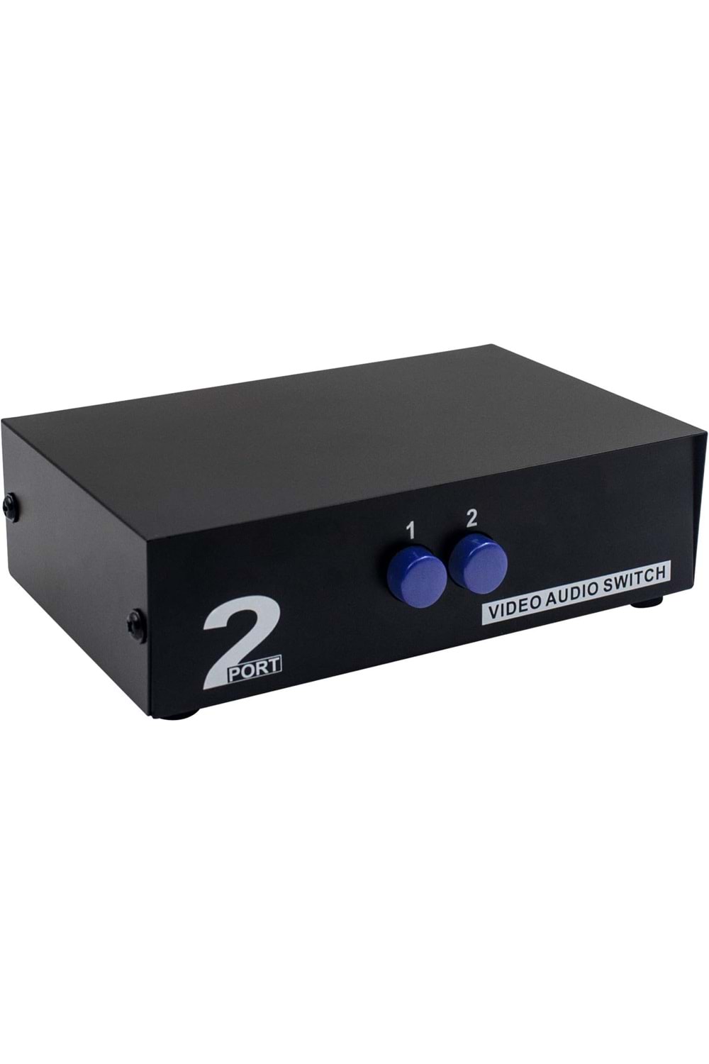 Av Anahtar Kutusu Anahtar Seçici (2 Giriş 1 Çıkış) - Video Audio Switch
