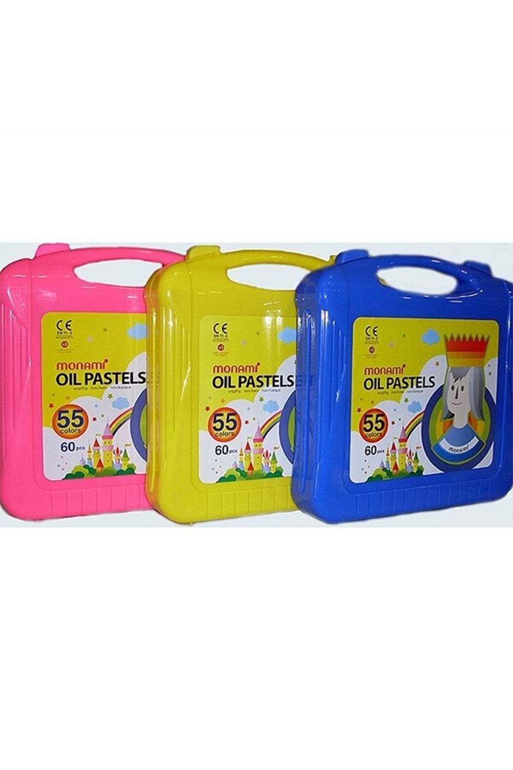 Monami Pastel Boya 55 Renk 60'lı Kutu