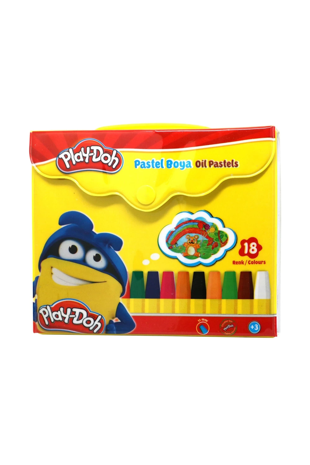 Play-doh Pastel Boya Çantalı 18 Renk Play-pa006