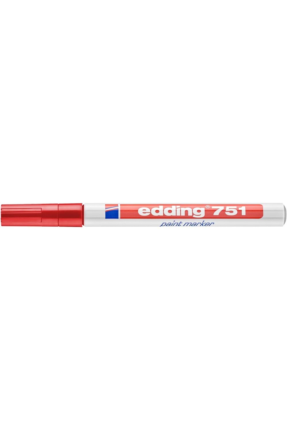 Edding Markör Dekor Boya Yuvarlak Uçlu 1-2 Mm Kırmızı 751