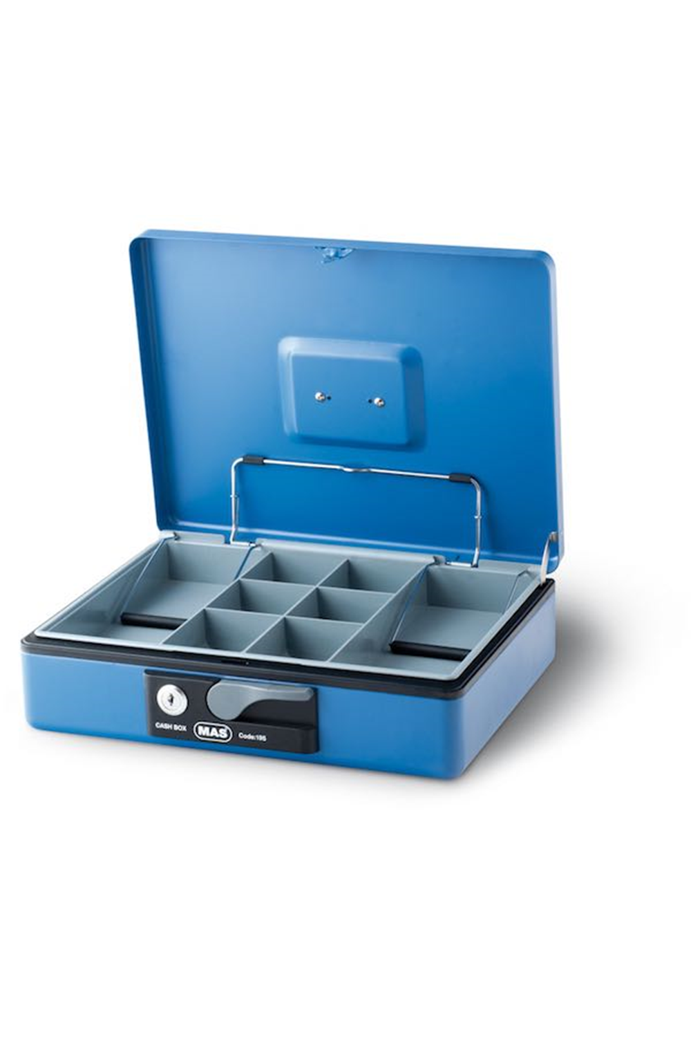 Mas Para Kasası Jumbo Metal Kilitli | Mavi 195