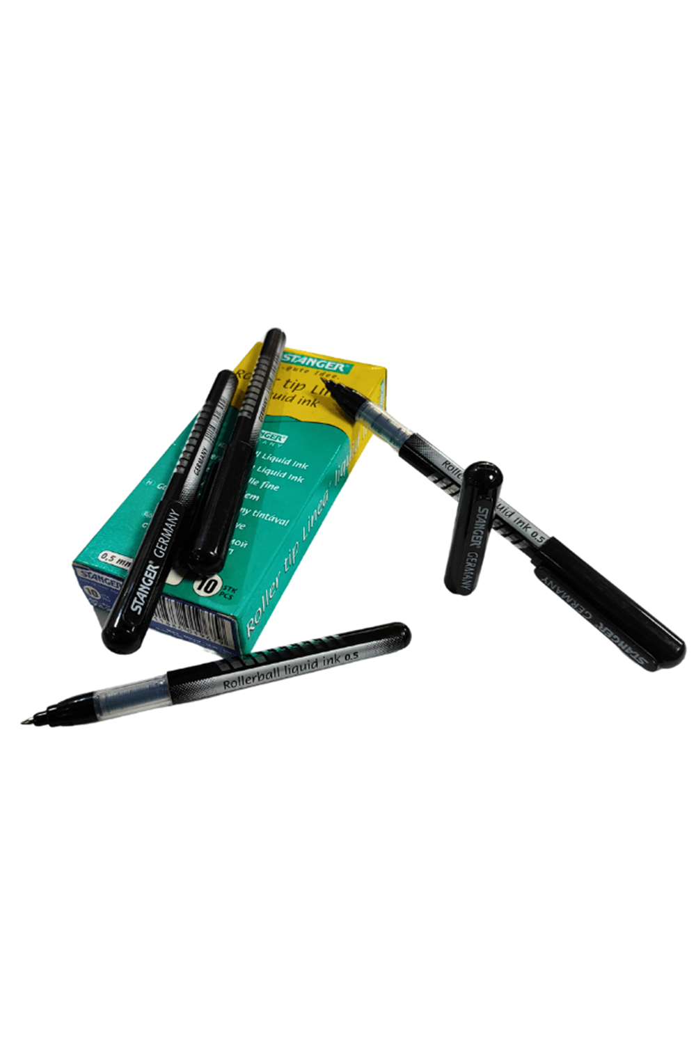 Stanger Rollerball Solid Inkliner 0.5 Mm Siyah Pilot Kalem 10'lu Paket
