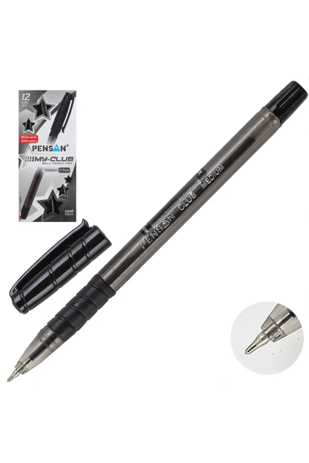 Pensan My-club Siyah 07 Kalem