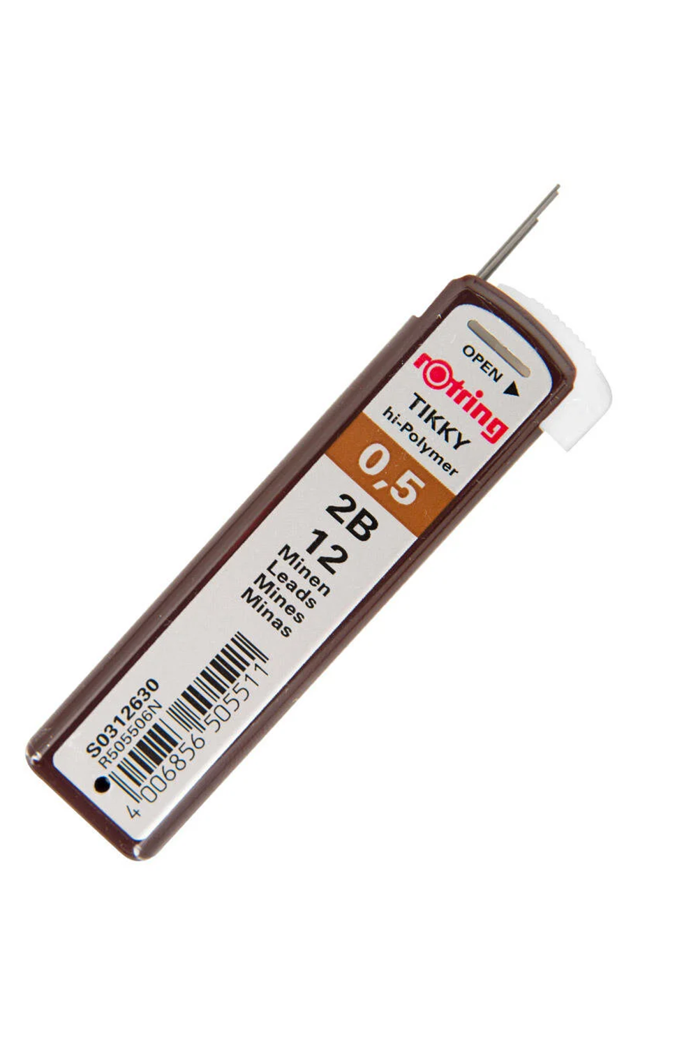 Rotring Min Hi-polymer 2b 0.5 Mm S0312630