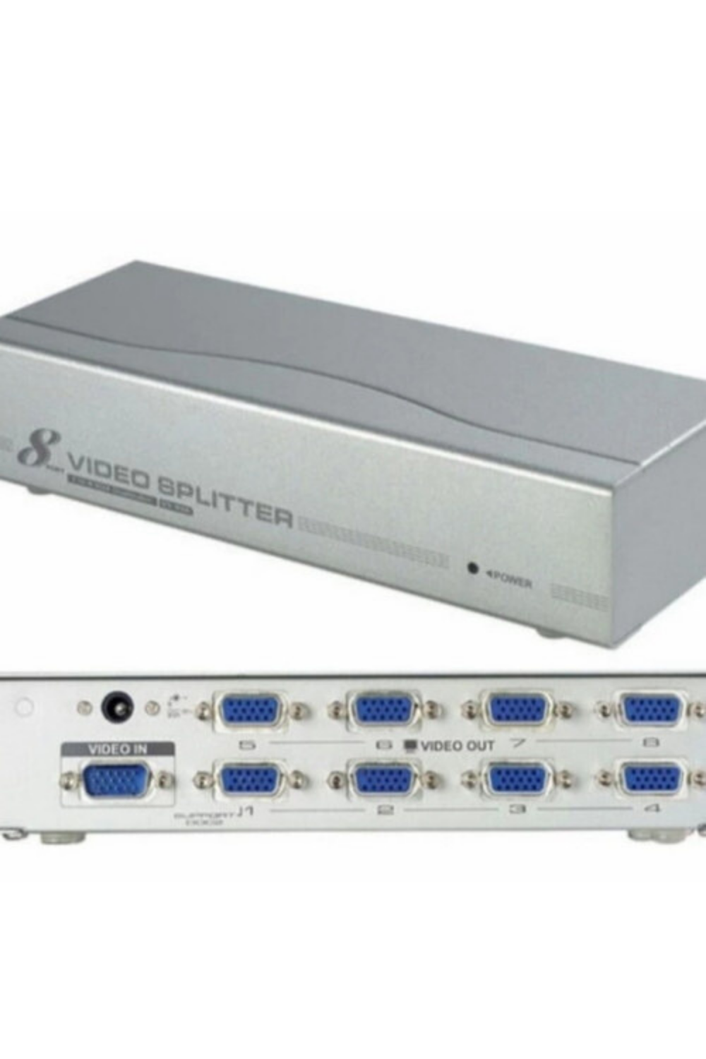 Rain 8 Port Video Splitter Video Çoklayıcı