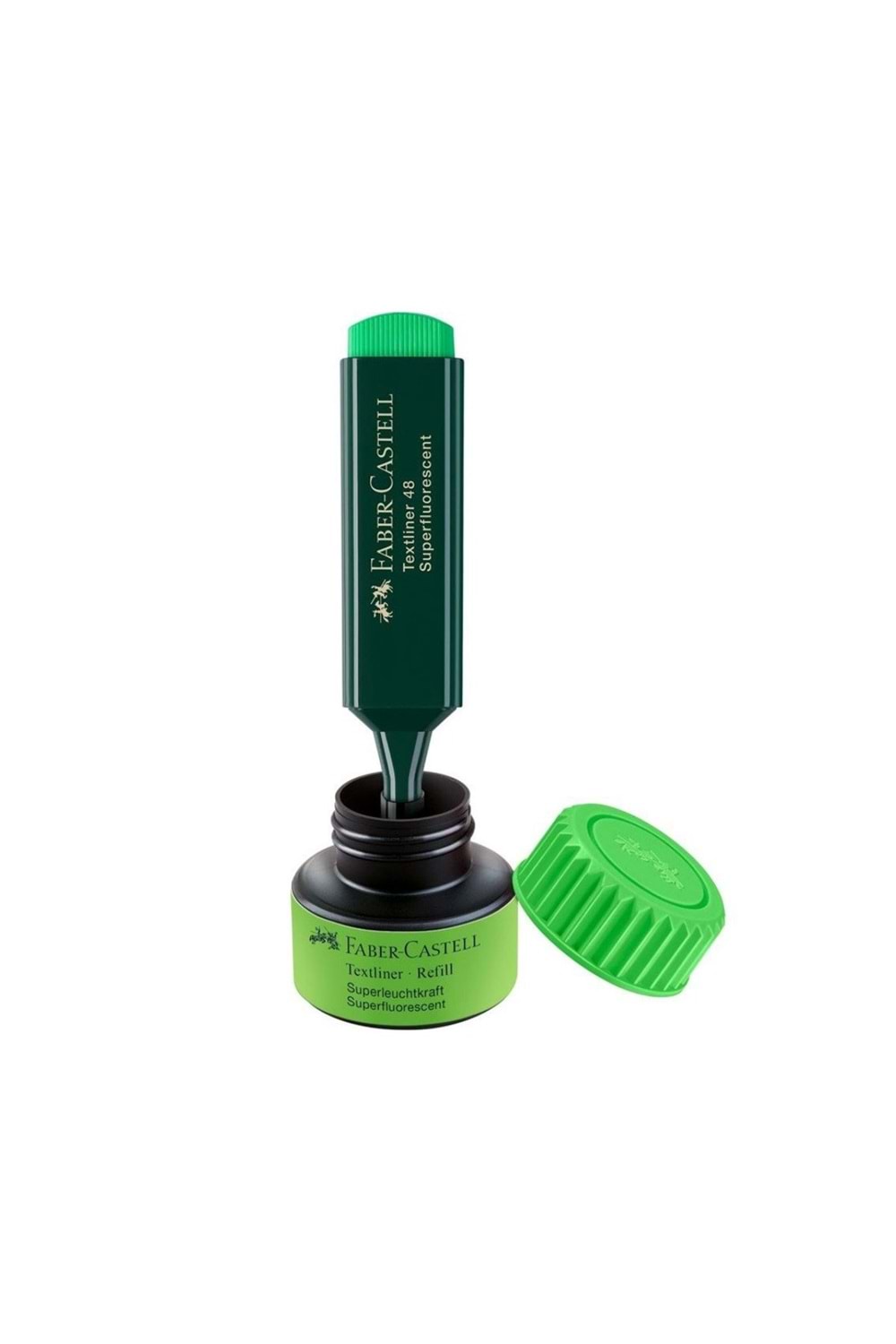 Faber Castell Textliner Refill Fosforlu Kalem Mürekkebi 25 Ml Mavi