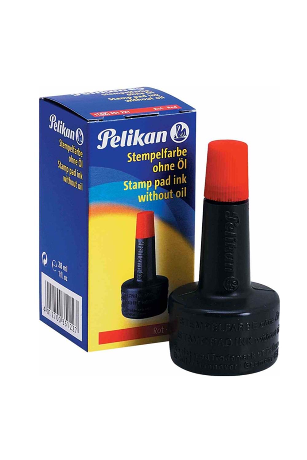 Pelikan Istampa Mürekkebi 28 Ml Kırmızı 351221