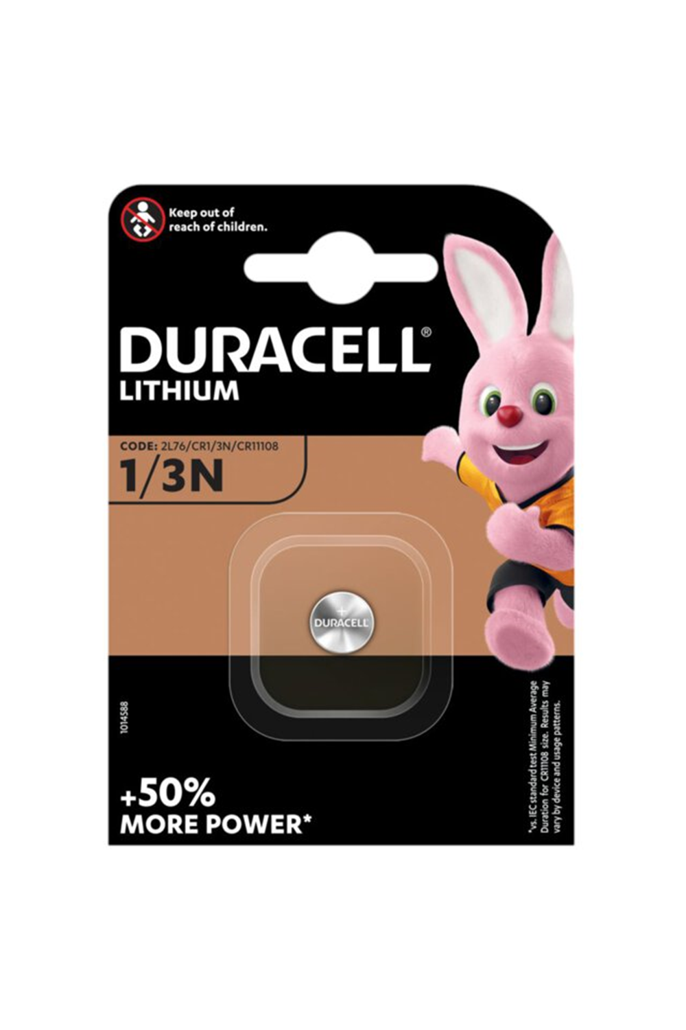 Duracell 1/3n Tekli Lithium Pil 1/3n | Cr11108