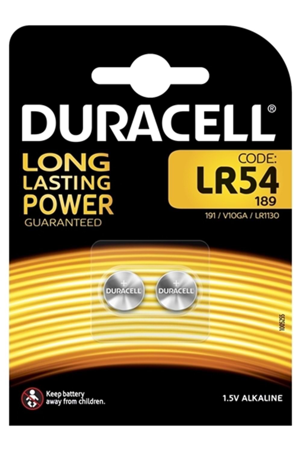Duracell Lr54/ V10ga/2020 1,5 V 2'li Pil
