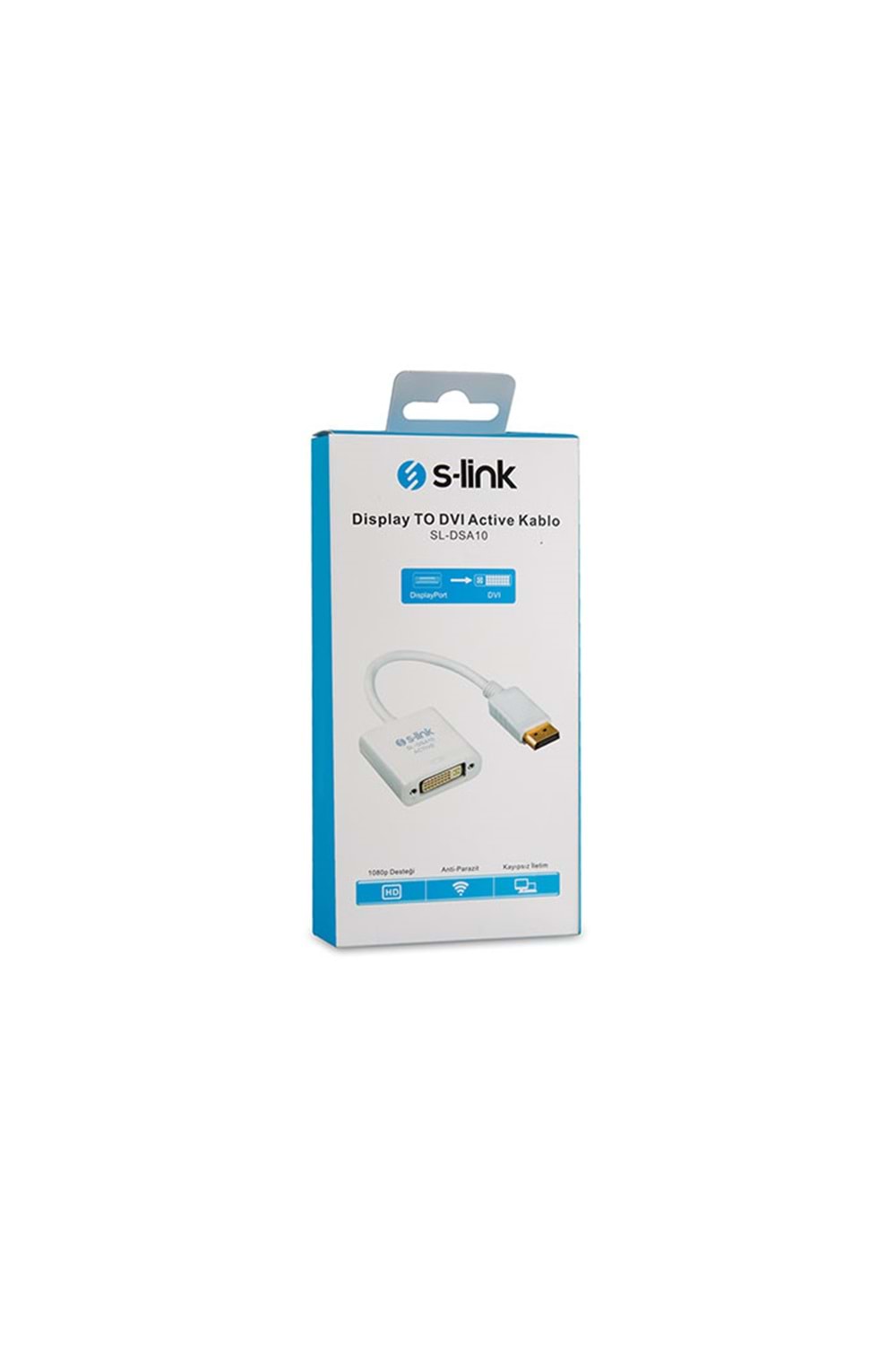S-link Sl-dsa10 Display To Dvı Active Kablo