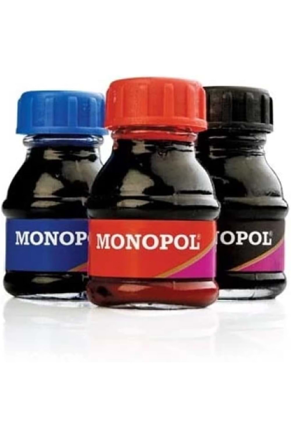 Monopol Çini Mürekkebi Cam Şişede Siyah 1102