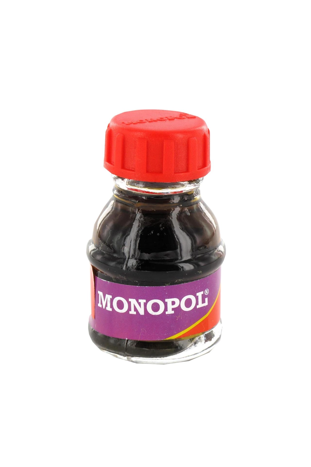 Monopol Çini Mürekkebi Cam Şişede Kırmızı 1104