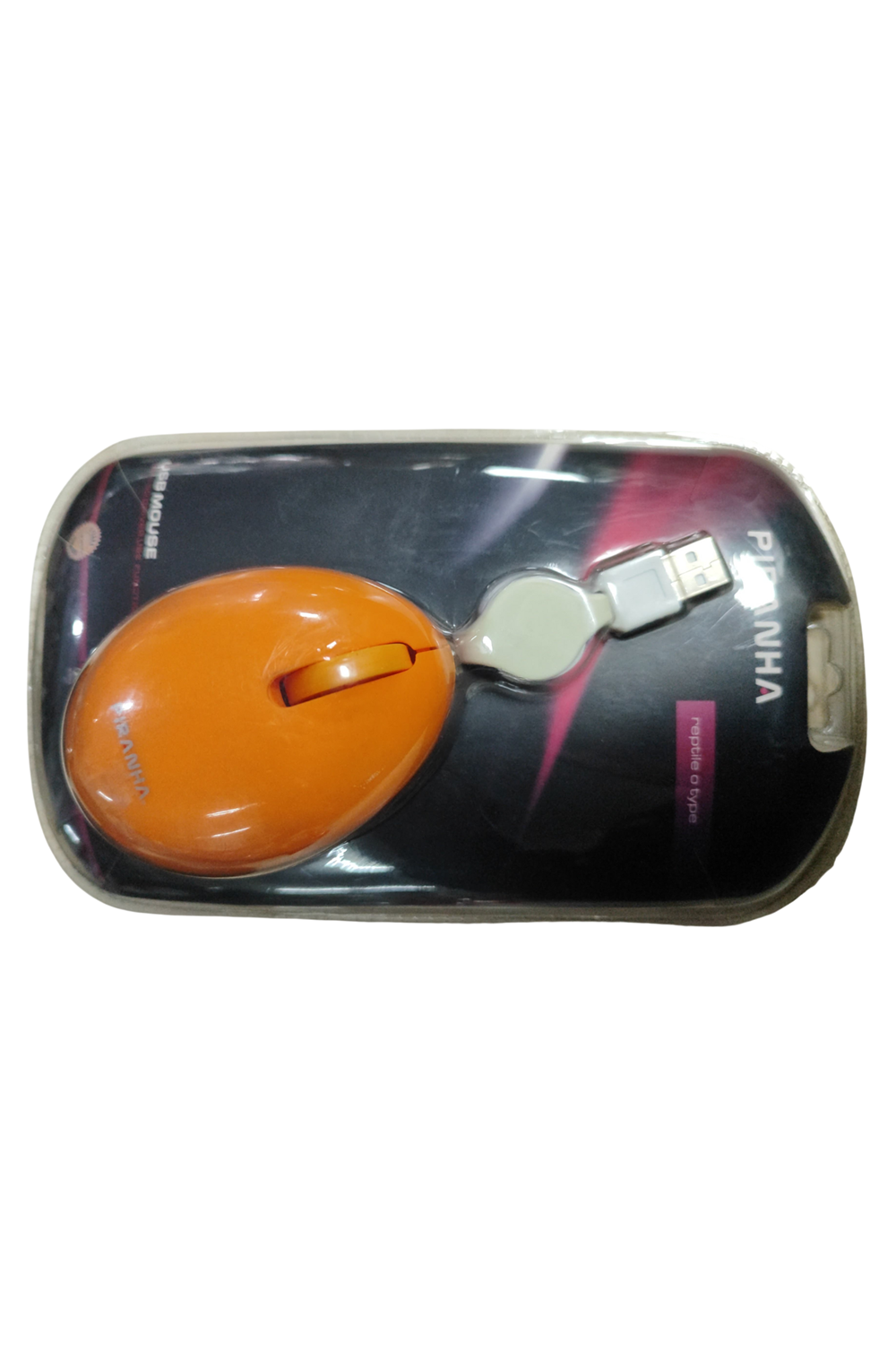 Piranha Reptile O Type Usb Mause Turuncu